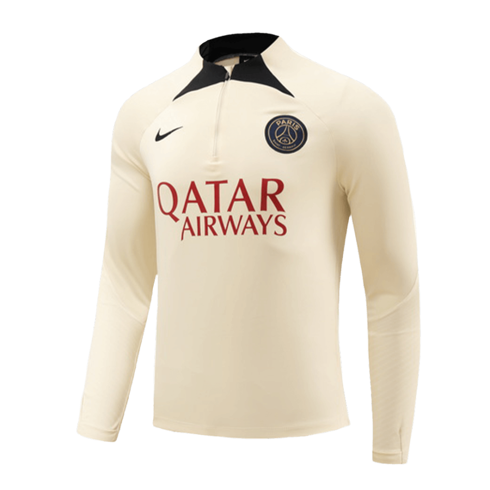 Kids PSG Zipper Sweatshirt Kit(Top+Pants) 2023/24