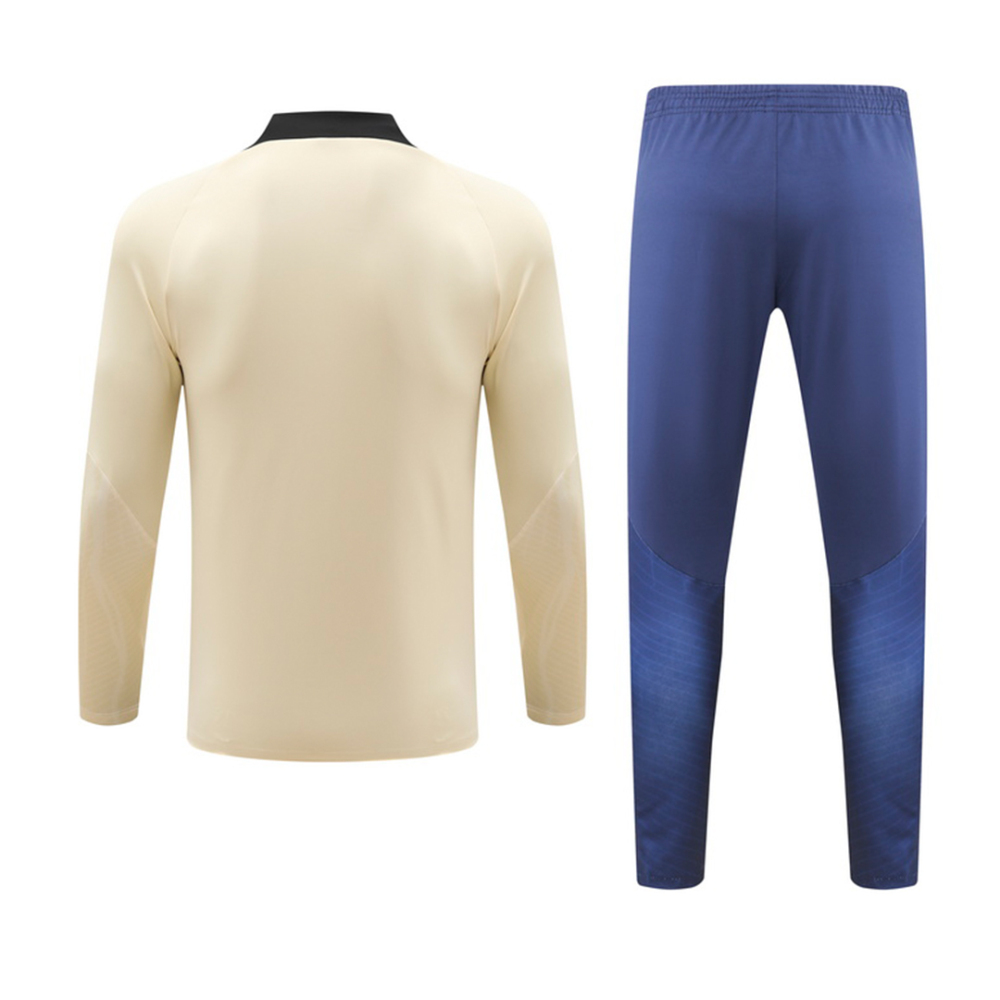 Kids PSG Zipper Sweatshirt Kit(Top+Pants) 2023/24