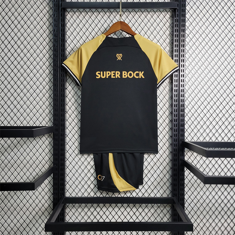23-24 Sporting CP Third Away Kids Kit Jersey+Shorts