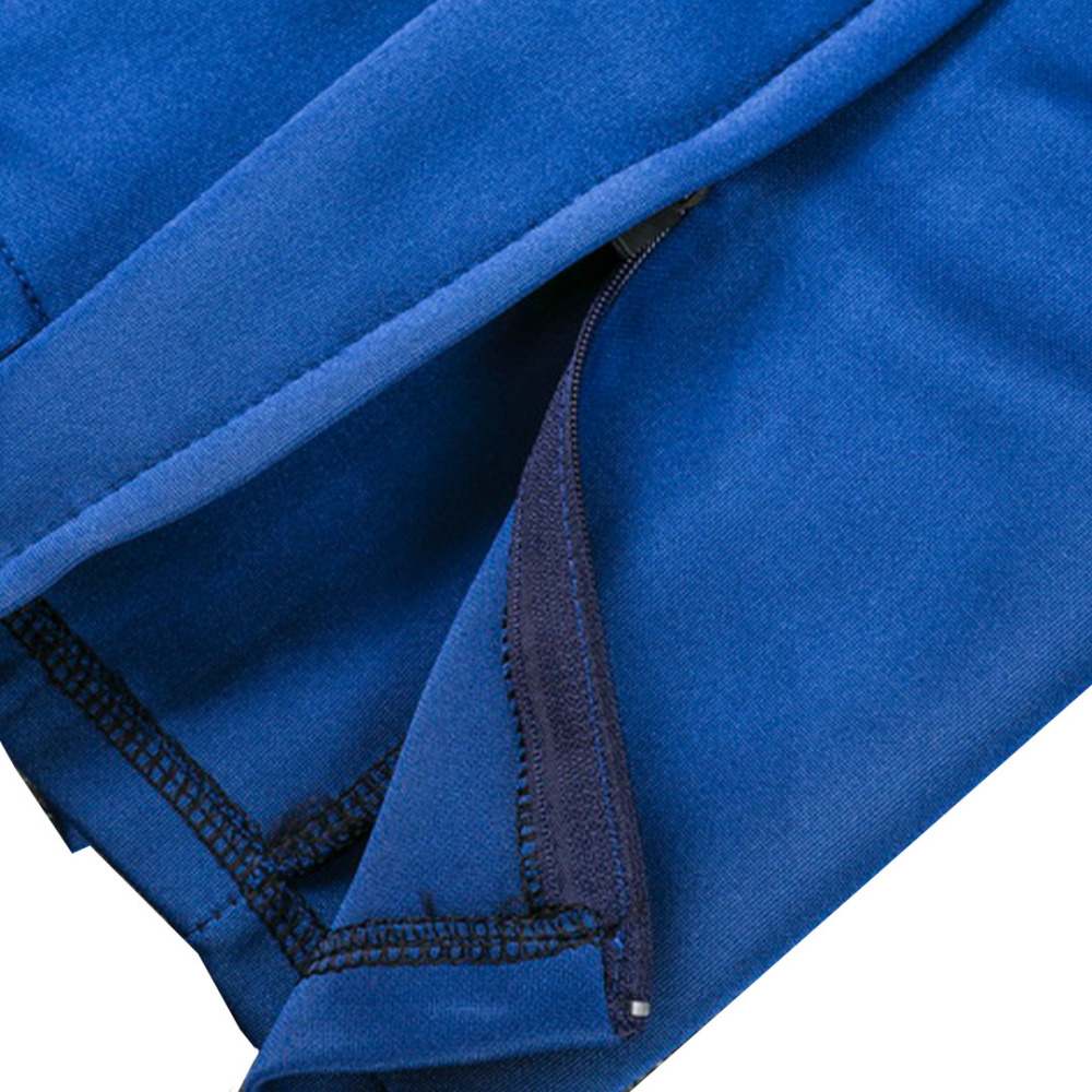 Marseille Zipper Sweatshirt Kit(Top+Pants) Blue 2023/24