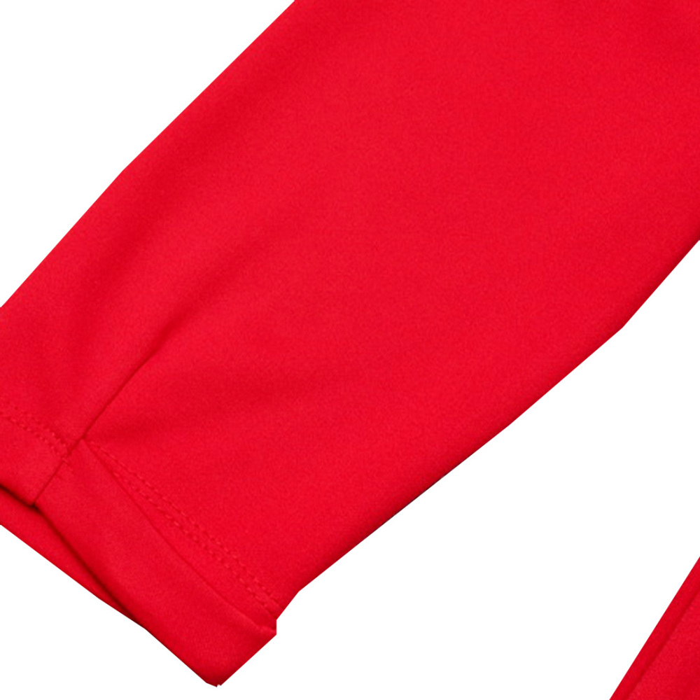 Kids Napoli Zipper Sweatshirt Kit(Top+Pants) Red 2023/24