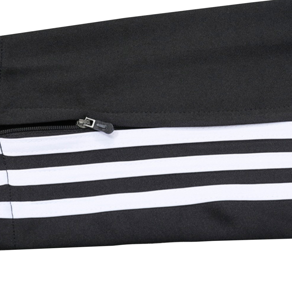 Real Madrid Zipper Sweatshirt Kit(Top+Pants) Black 2023/24