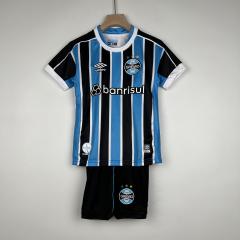 23-24 Grêmio FBPA Home Kids Kit Jersey+Shorts