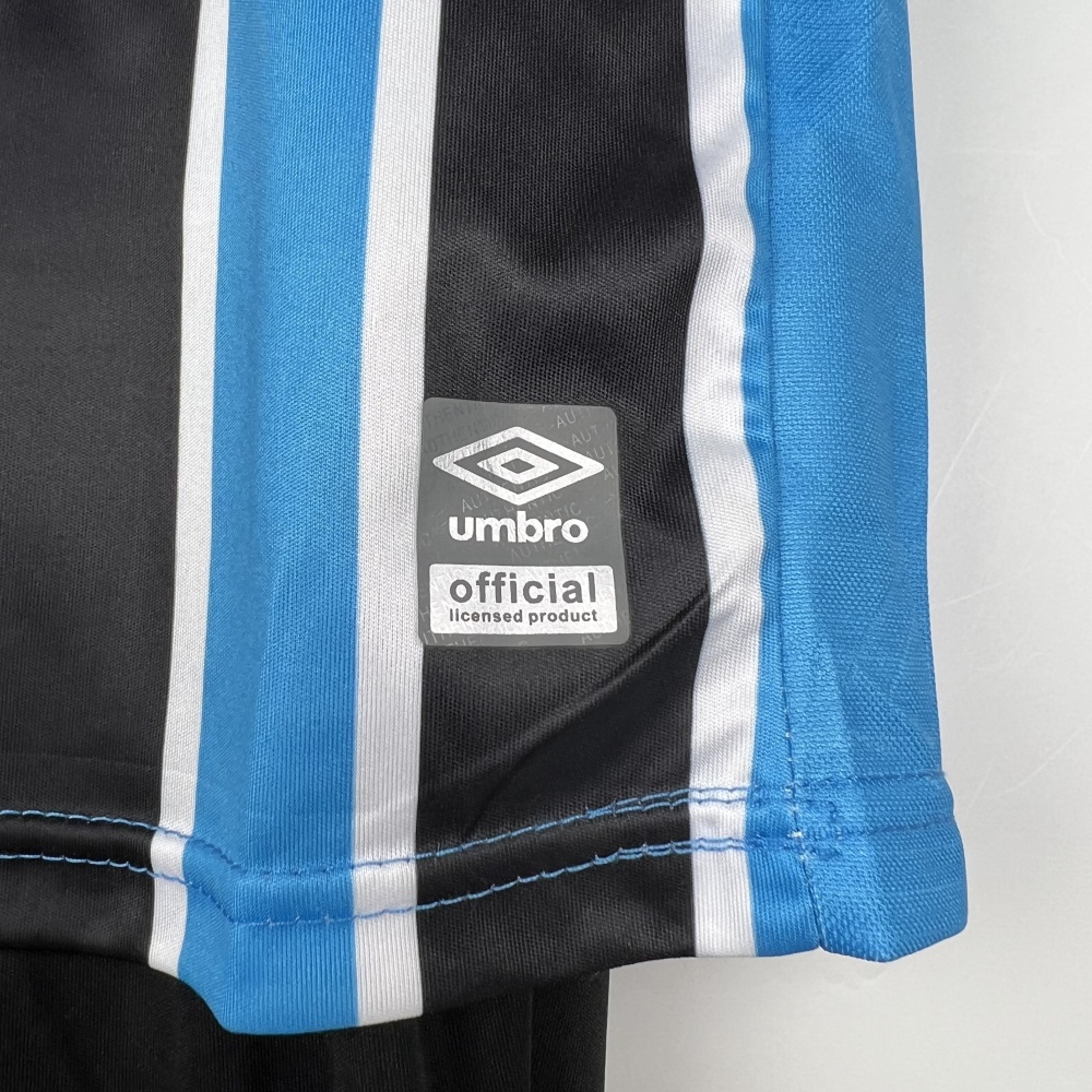 23-24 Grêmio FBPA Home Kids Kit Jersey+Shorts