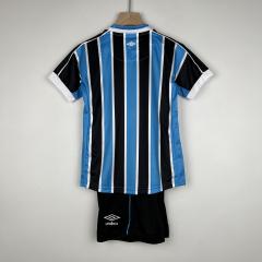 23-24 Grêmio FBPA Home Kids Kit Jersey+Shorts