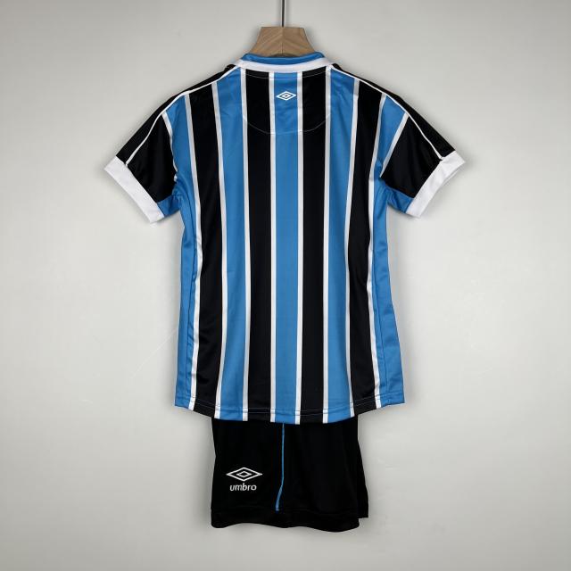 23-24 Grêmio FBPA Home Kids Kit Jersey+Shorts