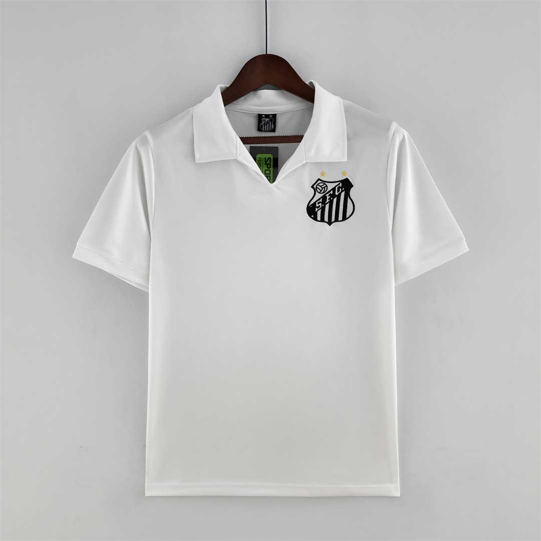 1970 Santos FC Home Retro Jersey