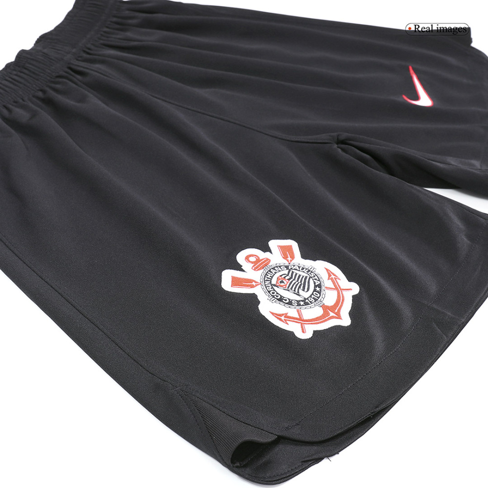 23-24 Corinthians Home Soccer Shorts