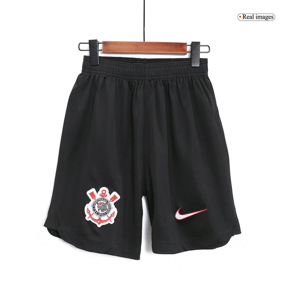 23-24 Corinthians Home Soccer Shorts