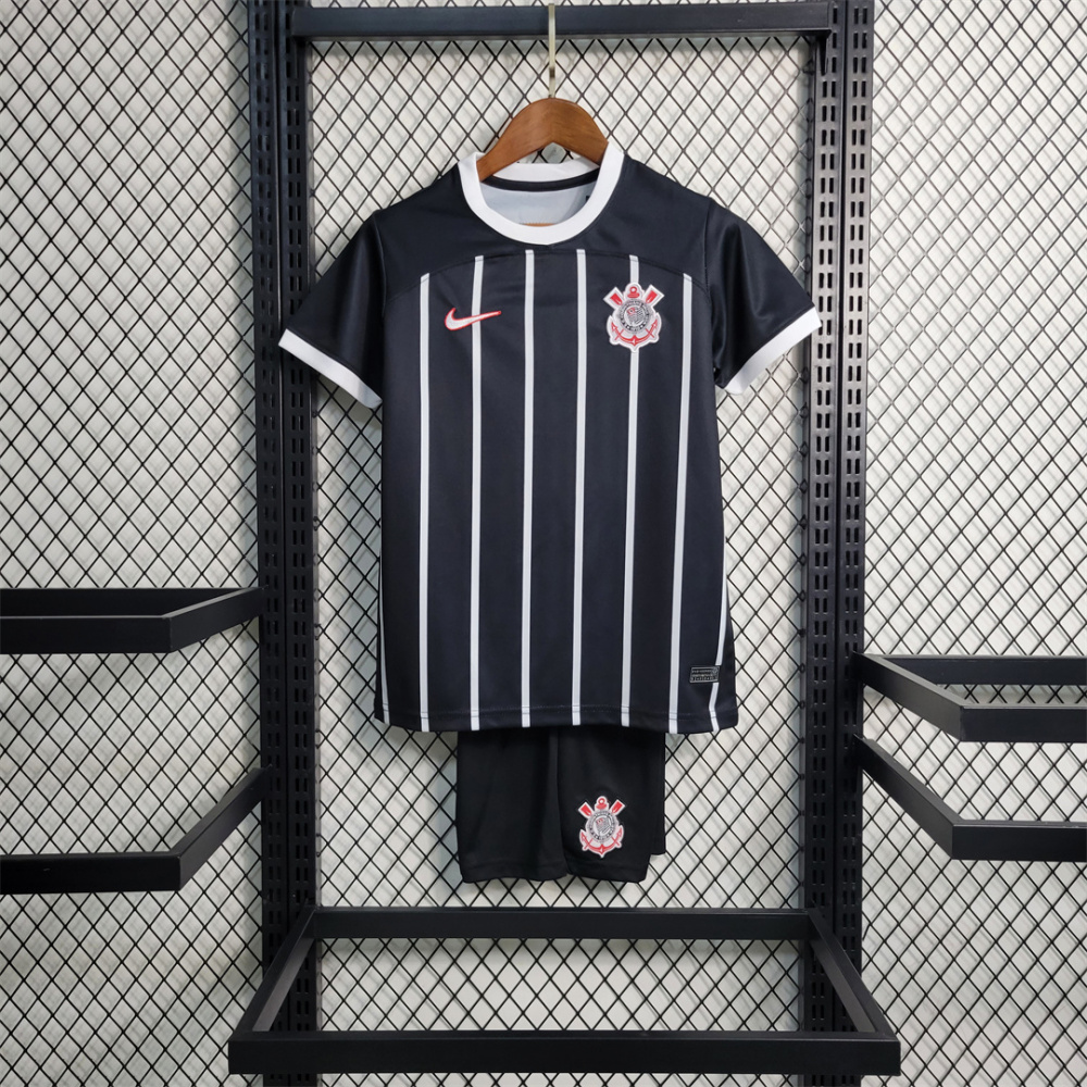 23-24 Corinthians  Away Kids Kit Jersey+Shorts