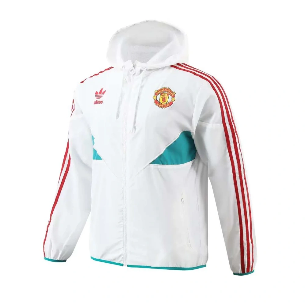 2023 Manchester United Windbreaker white Edge
