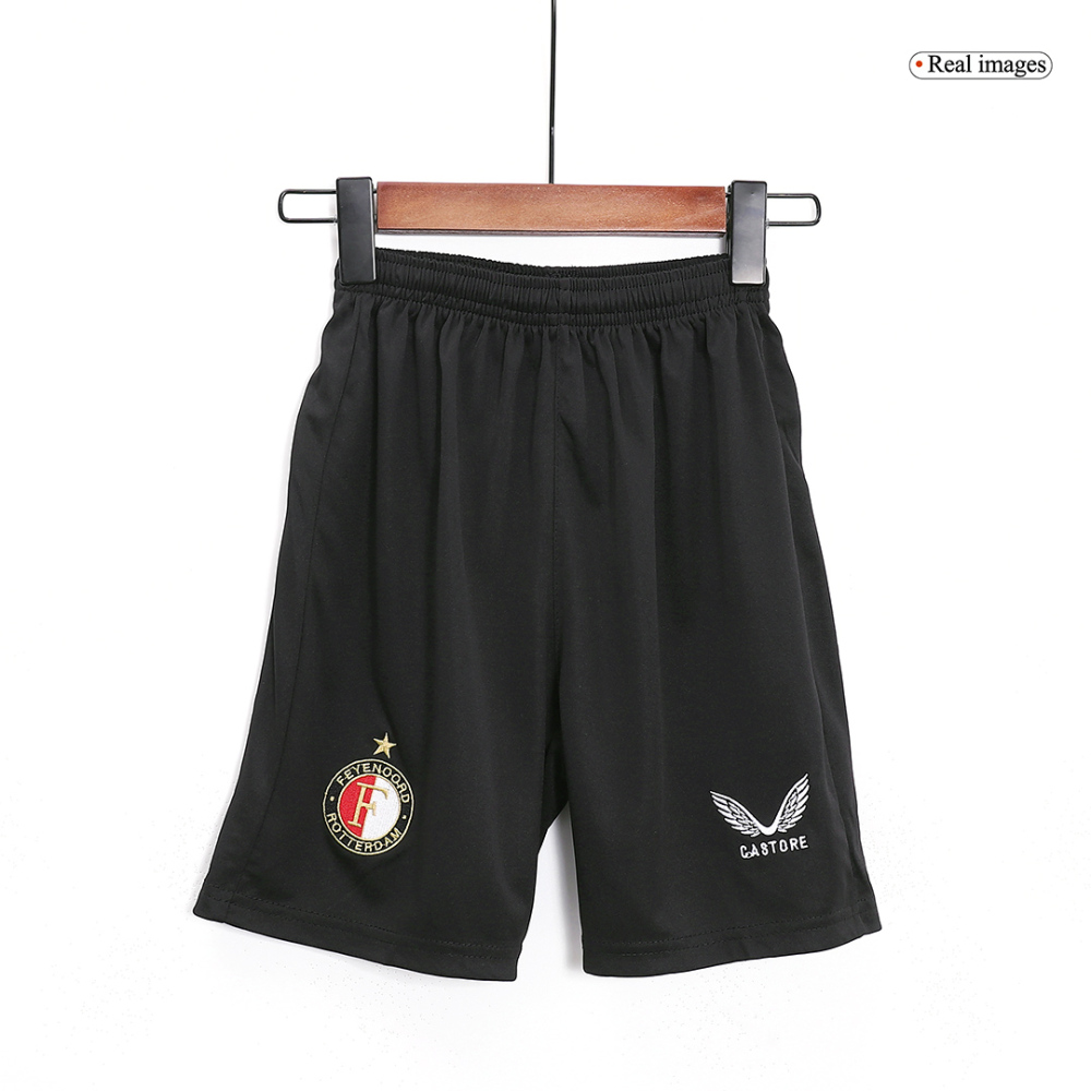 23-24 Feyenoord Home Kids Kit Jersey+Shorts