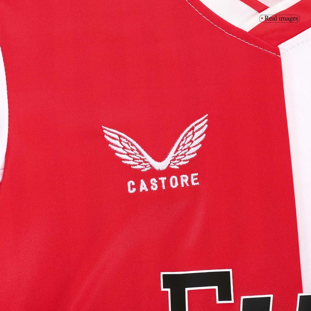 23-24 Feyenoord Home Kids Kit Jersey+Shorts