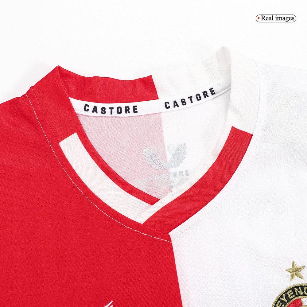 23-24 Feyenoord Home Kids Kit Jersey+Shorts