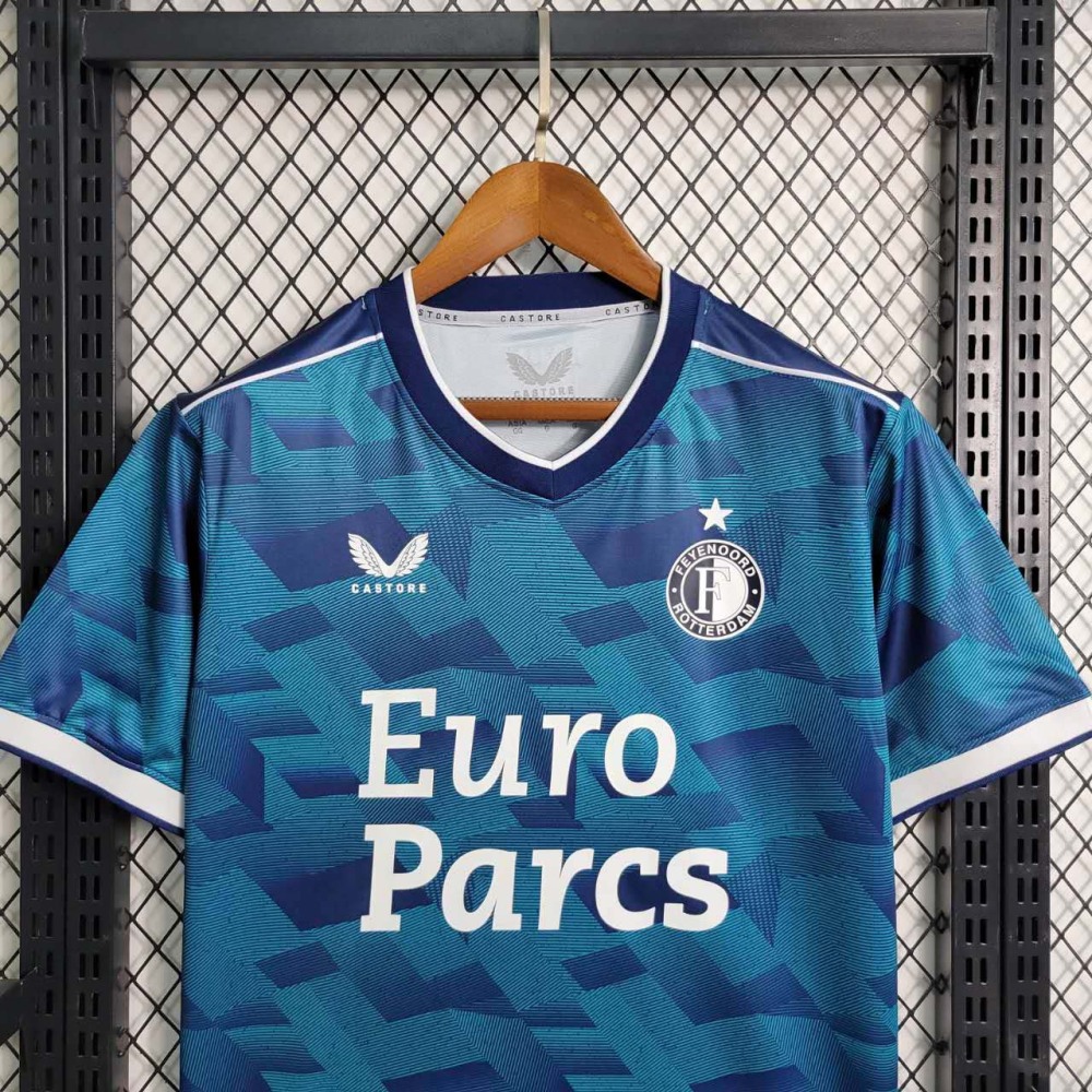 23-24 Feyenoord Away Jersey Fan Version
