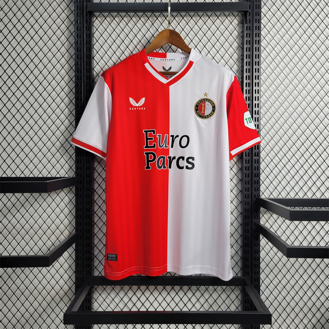 23-24 Feyenoord Home Jersey Fan Version