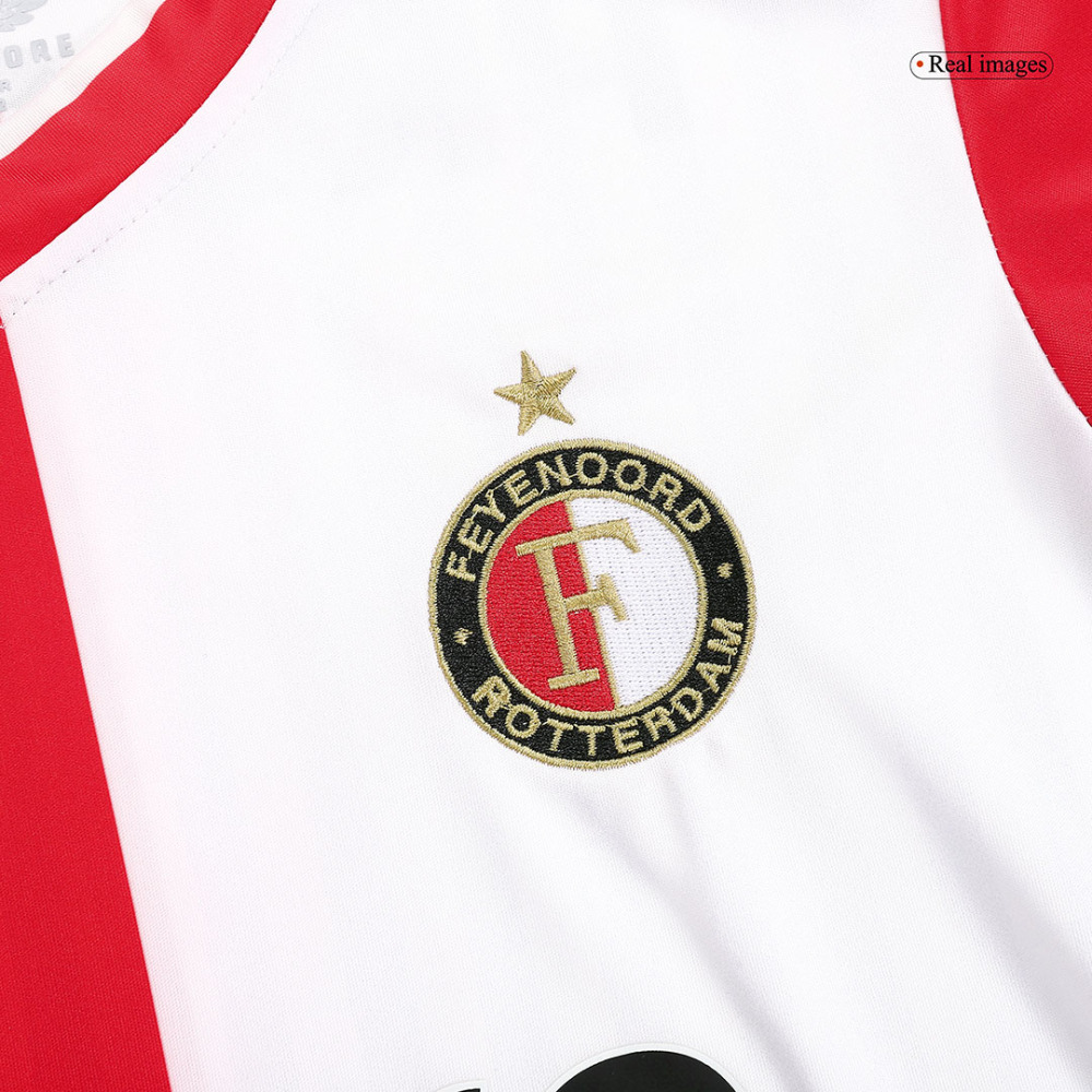 23-24 Feyenoord Home Kids Kit Jersey+Shorts