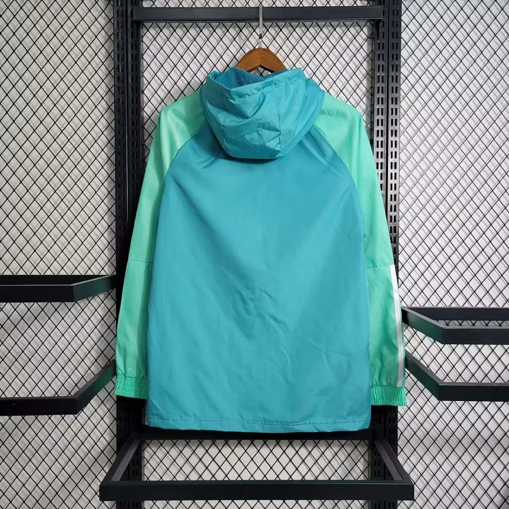 2023-2024 Arsenal Windbreaker Light green Soccer Jersey 1:1 Thai Quality