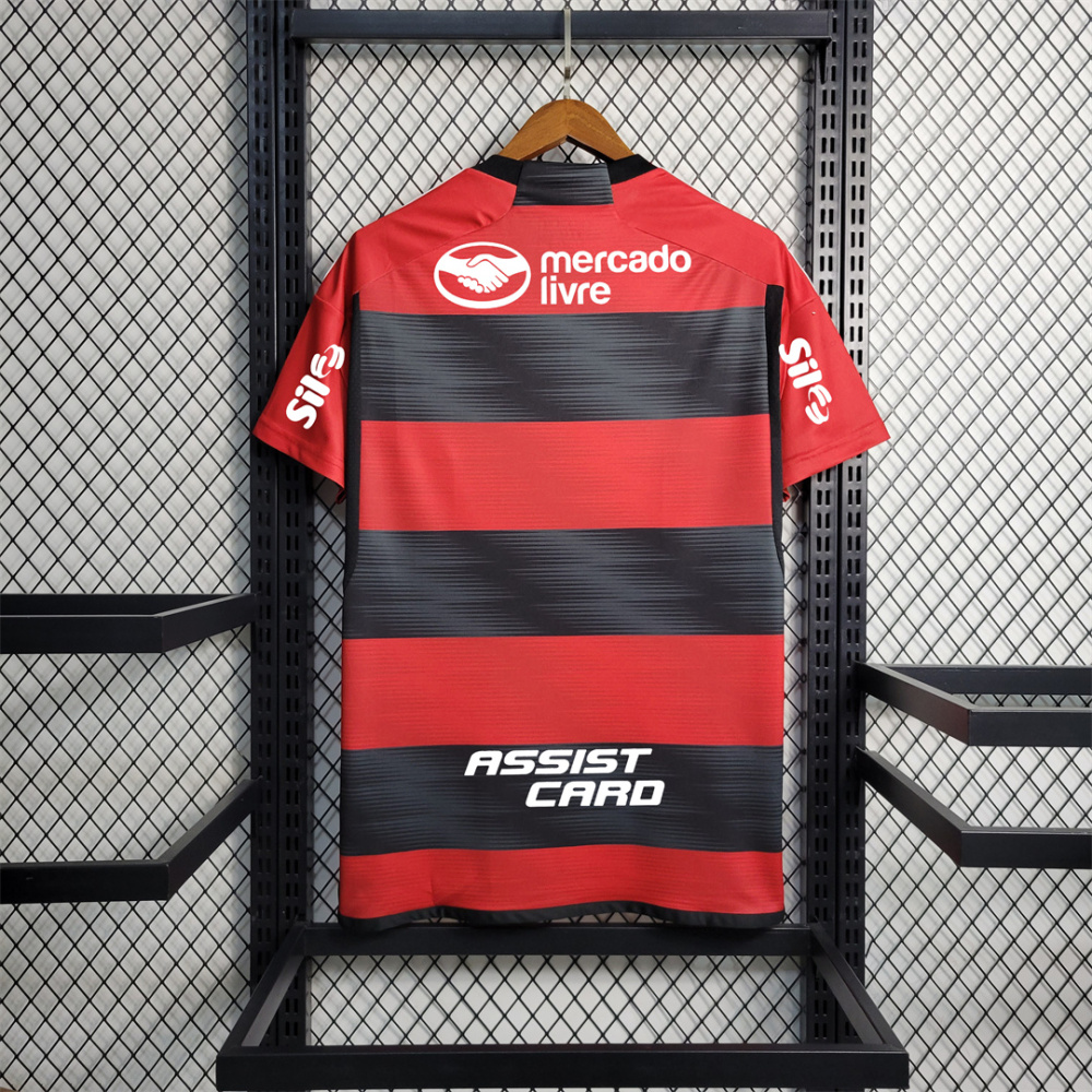 23-24 CR Flamengo Home Jersey Fan Edition