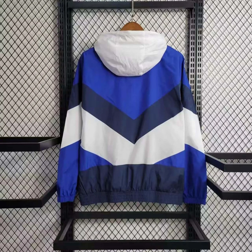 2023 Corinthians Windbreaker Blue Soccer Jersey 1:1 Thai Quality