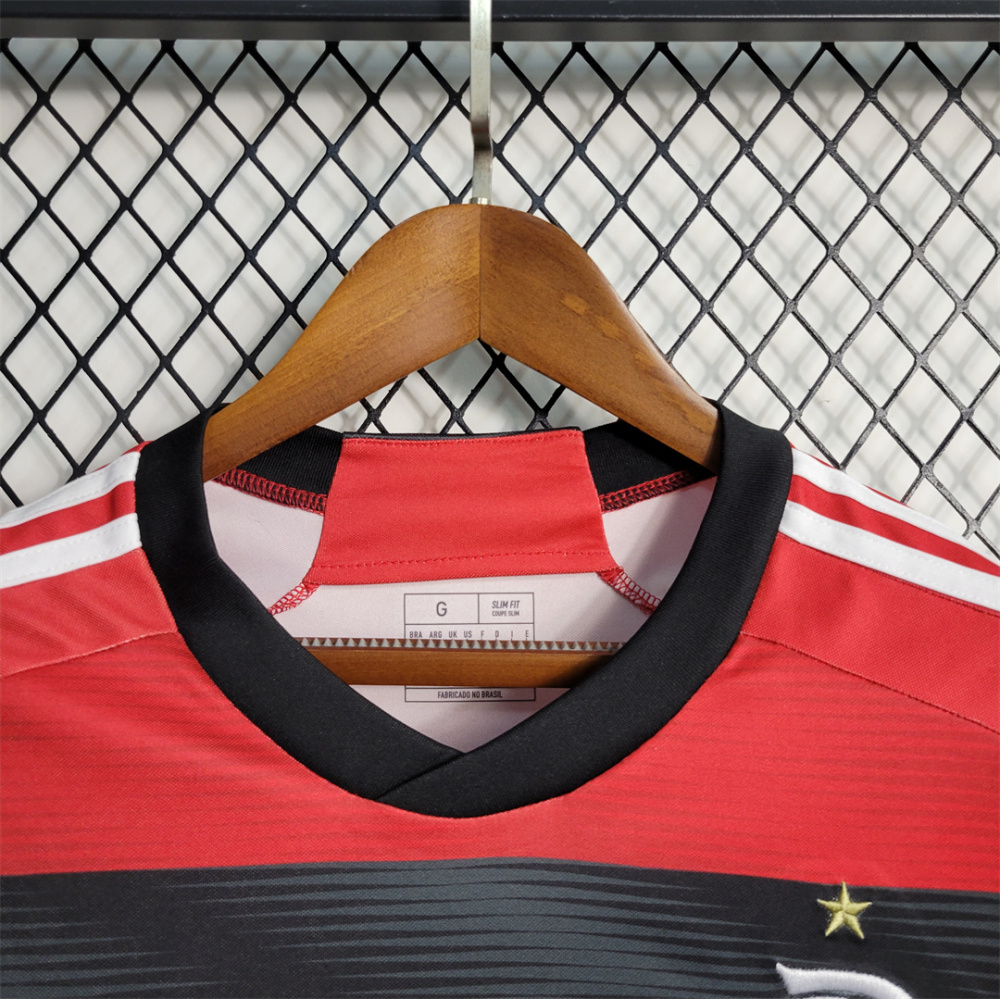 23-24 CR Flamengo Home Jersey Fan Edition