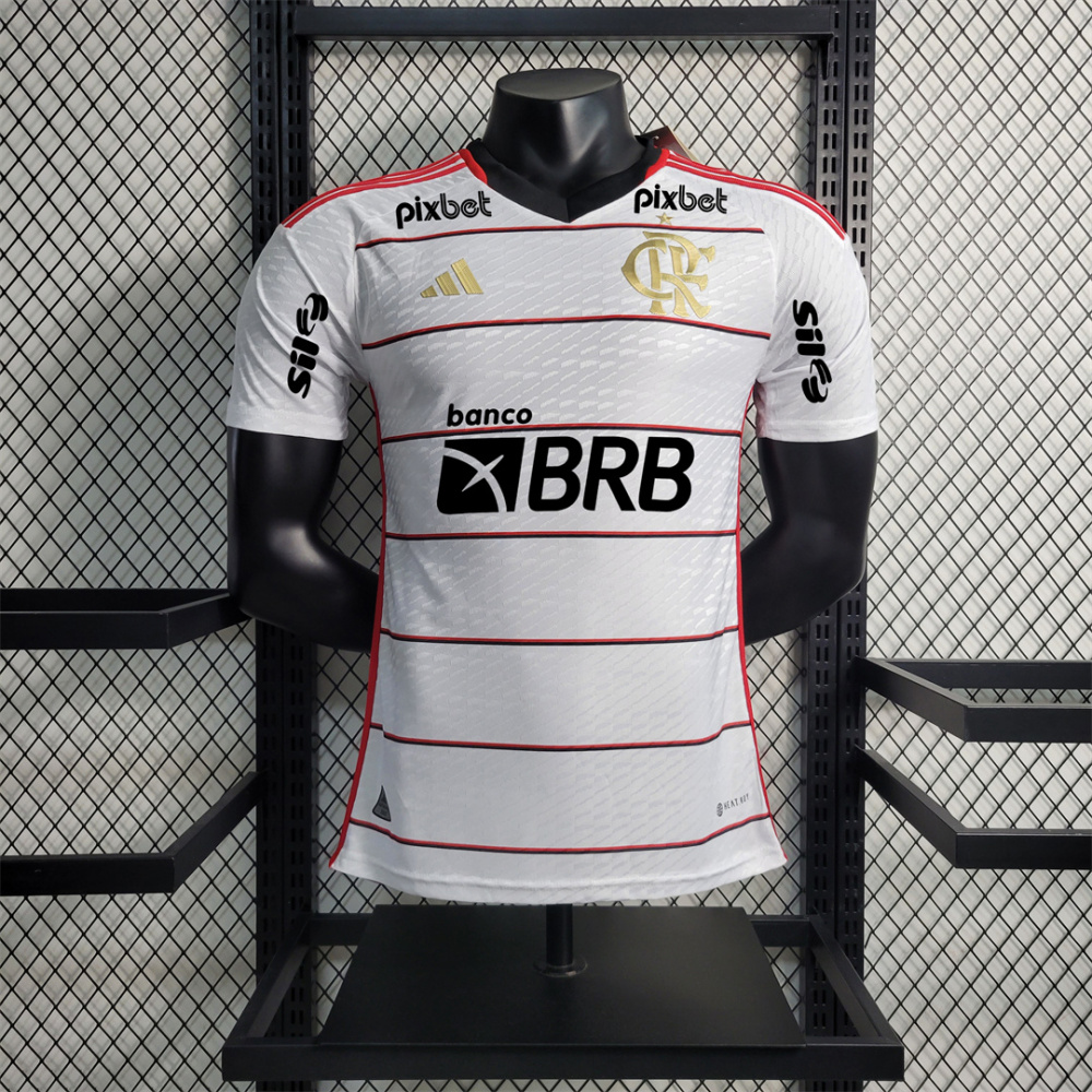 23-24 CR Flamengo Away Jersey Player Edition