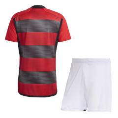 23-24 CR Flamengo Home Kit Jersey+Shorts