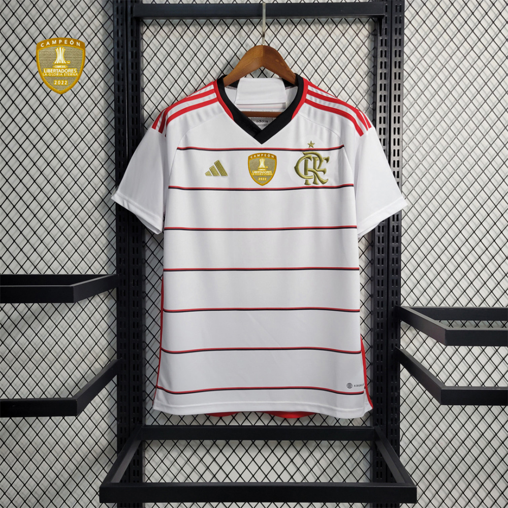 23-24 CR Flamengo Away Jersey Fan Edition