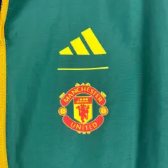 2023/2024 Manchester United Reversible Windbreaker（Blue-Green）Soccer Jersey 1:1 Thai Quality