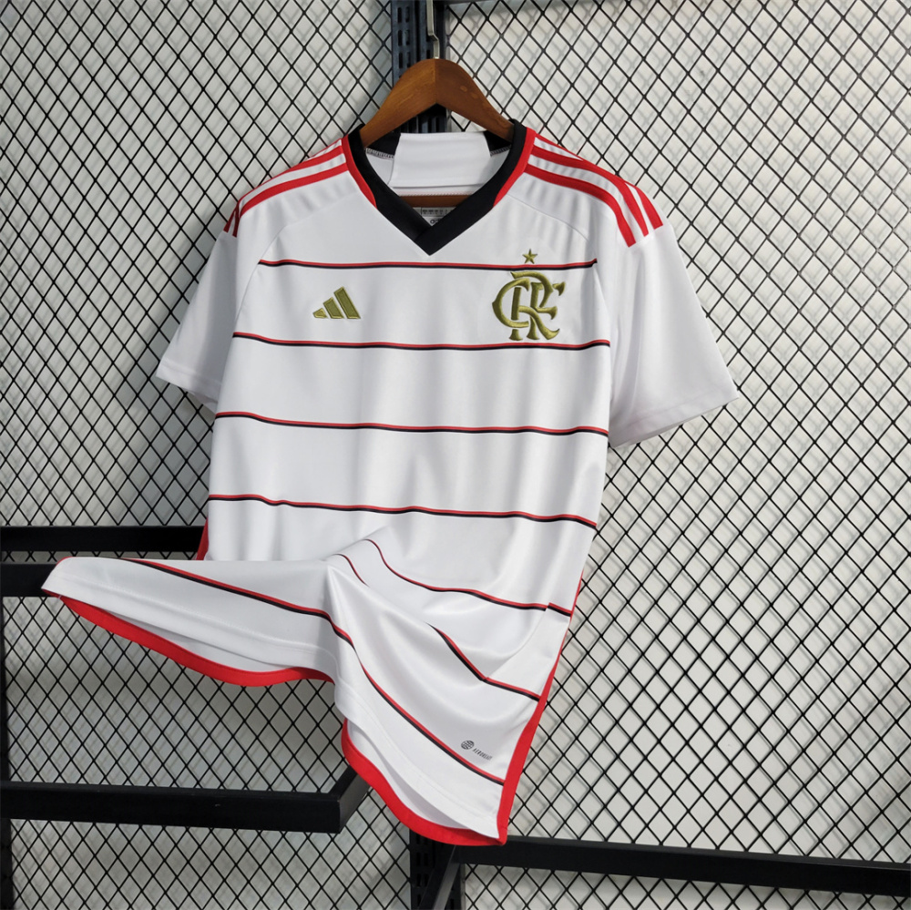 23-24 CR Flamengo Away Jersey Fan Edition