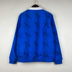 2023-2024 Italy Reversible Windbreaker （White-Blue）Soccer Jersey 1:1 Thai Quality