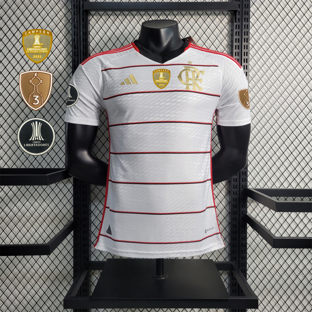 23-24 CR Flamengo Away Jersey Player Edition