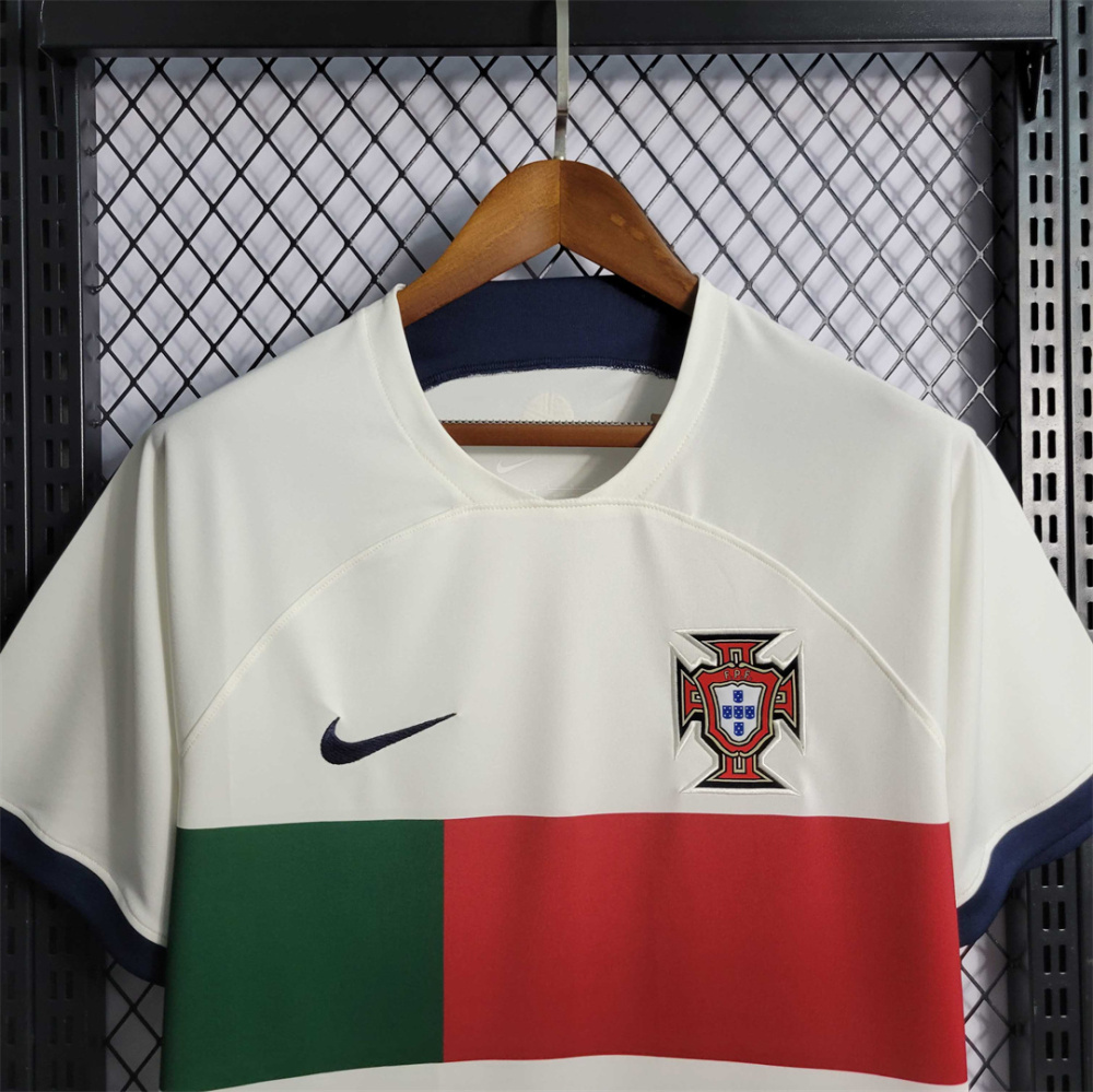 2022 Portugal   World Cup Away Fan Edition Soccer Jersey