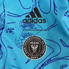 2023/2024 Inter Miami Reversible Windbreaker Blue Soccer Jersey 1:1 Thai Quality
