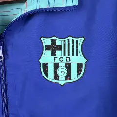 2023/2024 Barcelona Reversible Windbreaker Blue Soccer Jersey 1:1 Thai Quality