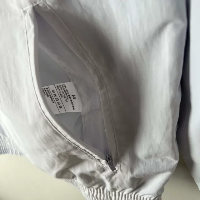 2023/2024 Al-Nassr Reversible Windbreaker（White-Blue）Soccer Jersey 1:1 Thai Quality