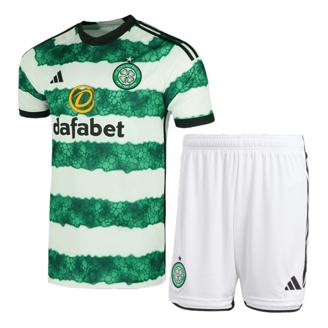 23-24 Celtic Home Soccer Kit Jersey+Shorts