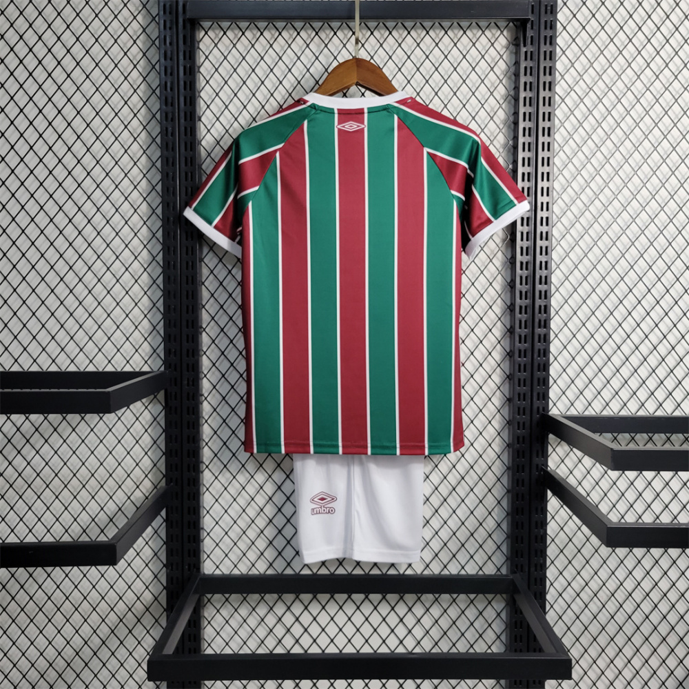 23-24 Fluminense FC Home Kids Kit Jersey+Shorts