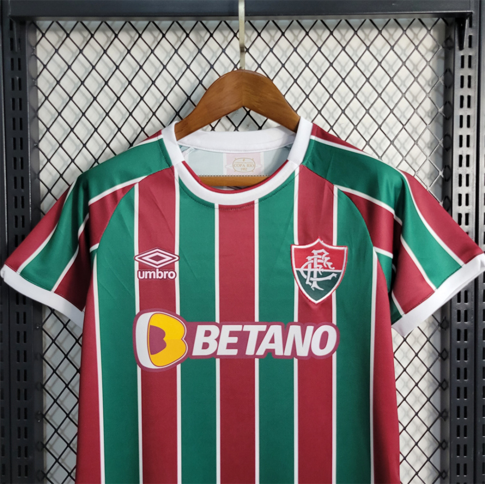 23-24 Fluminense FC Home Kids Kit Jersey+Shorts