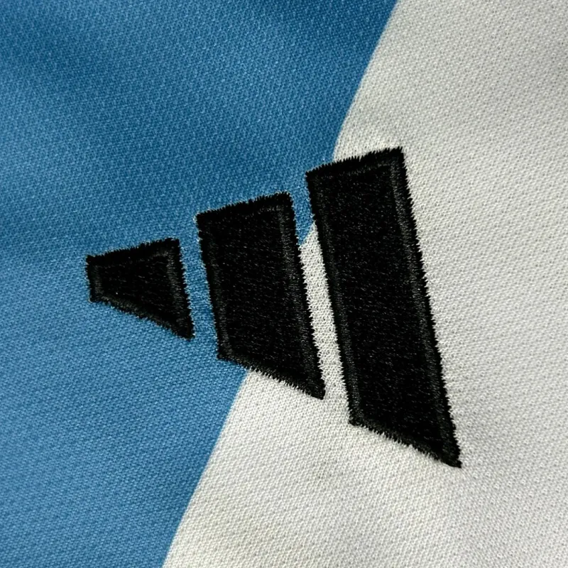2022 Argentina World Cup Champion Edition 3 stars Home Jersey Print "Messi"