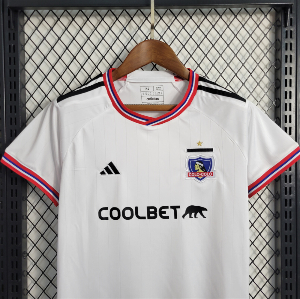 2023-24 Colo Colo Home Kids Kit Jersey+Shorts