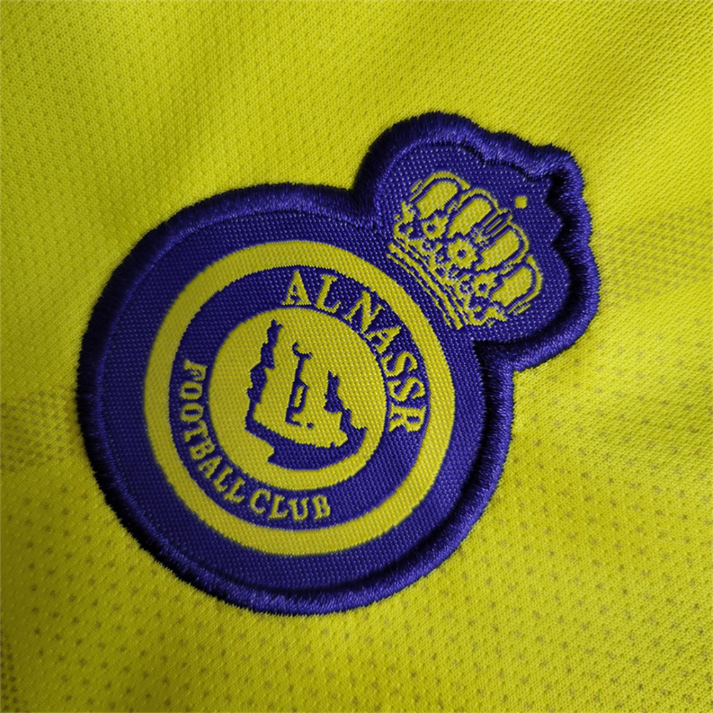 22-23 Al-Nassr Victory Home Kids Kit Jersey+Shorts