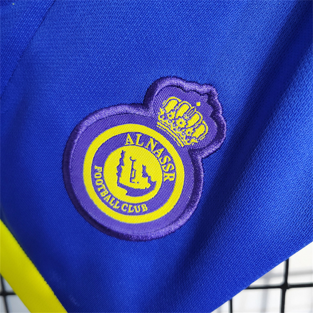 22-23 Al-Nassr Victory Home Kids Kit Jersey+Shorts
