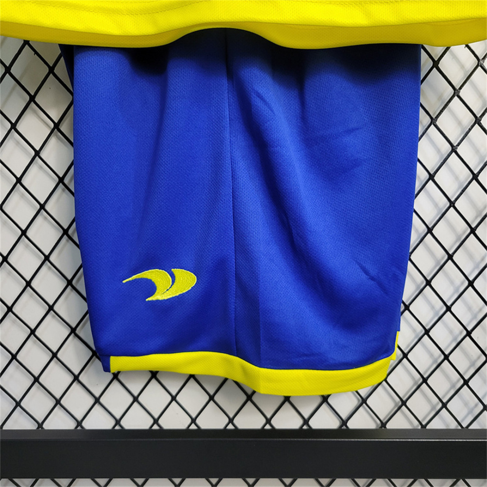 22-23 Al-Nassr Victory Home Kids Kit Jersey+Shorts