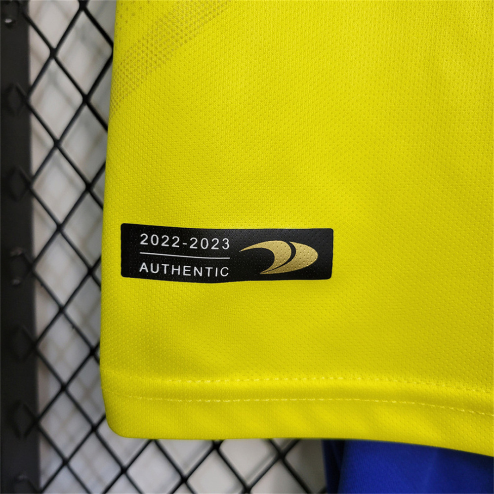 22-23 Al-Nassr Victory Home Kids Kit Jersey+Shorts