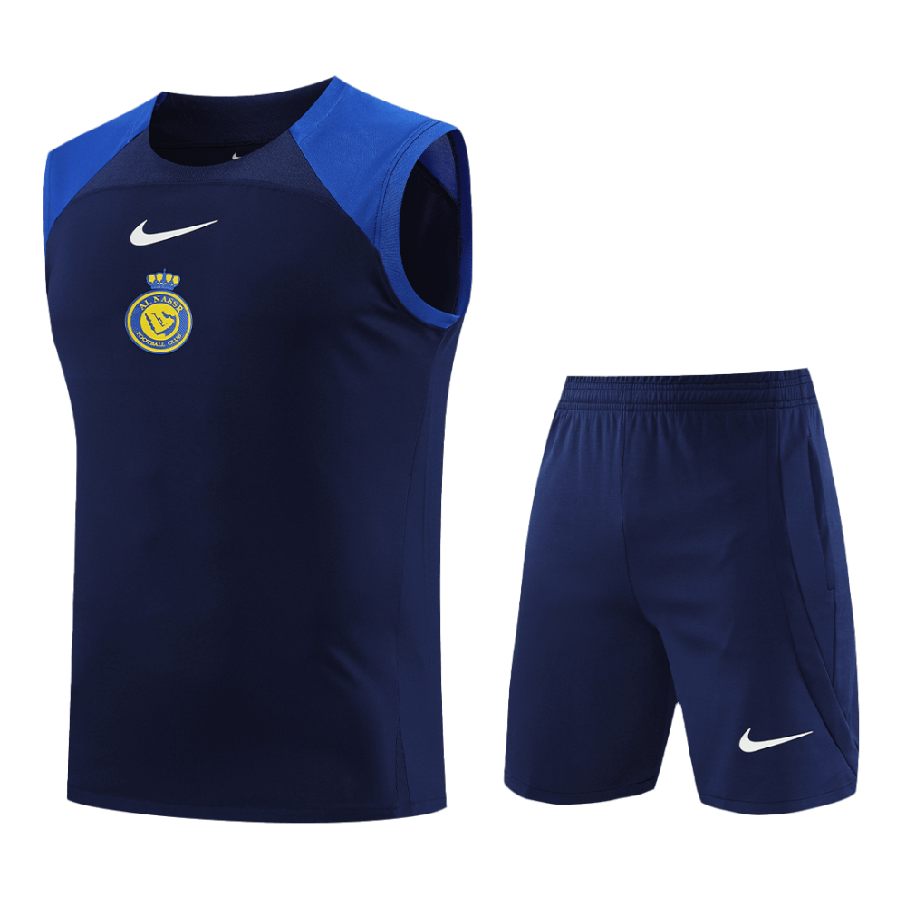 23-24 Al-Nassr Victory Sleeveless Training Kit Top+Shorts