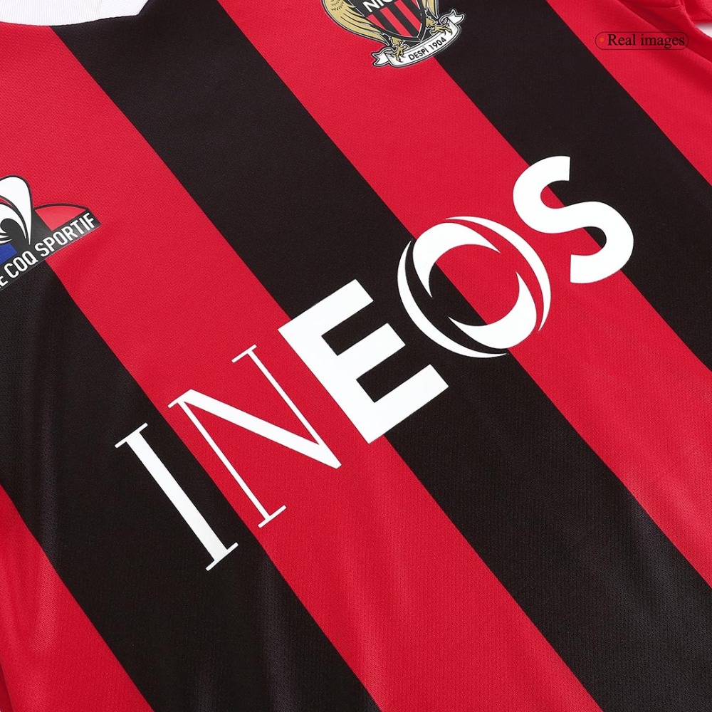 23-24  OGC Nice Home Jerseys Fan Version