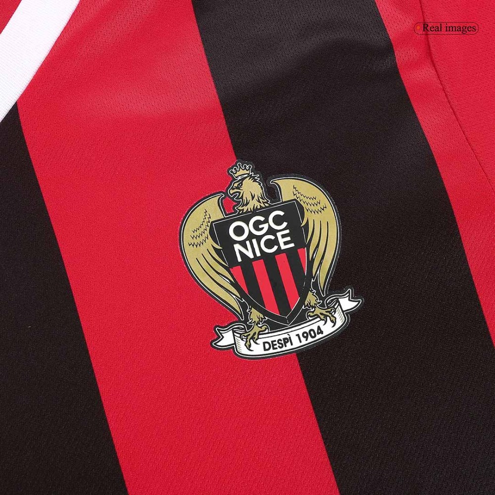 23-24  OGC Nice Home Jerseys Fan Version