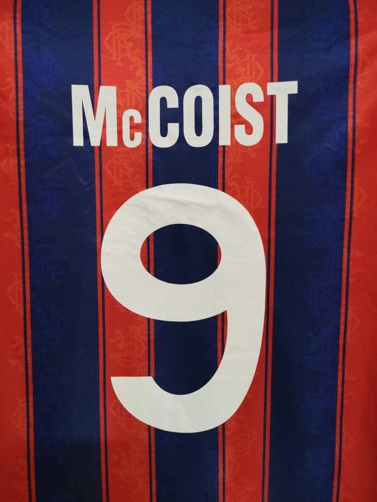 1993-94 Glasgow Rangers Away Soccer Retro Jersey