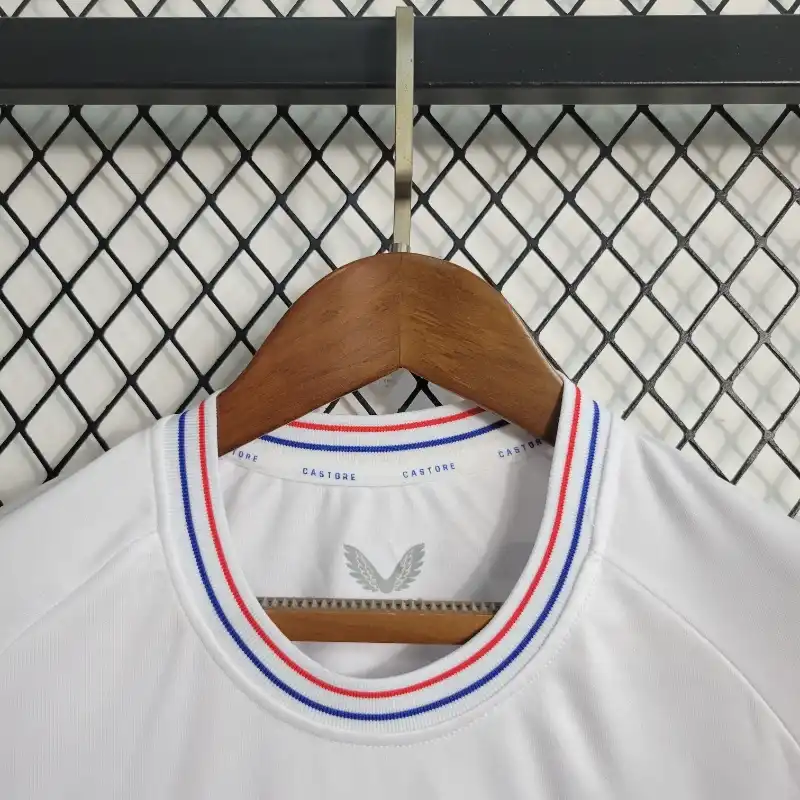23-24 Glasgow Rangers Away Soccer Kids Kit Jersey+Shorts